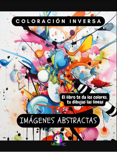 Libro: Coloración Inversa (imágenes Abstractas): El Libro Te