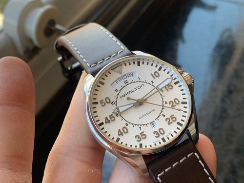 Relógio Hamilton Khaki Aviation Pilot Automatic H64615555