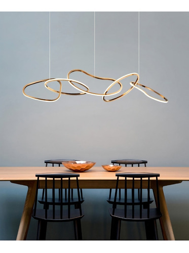 Imagen 5 de 7 de Lámpara De Techo Candelabro Moderno