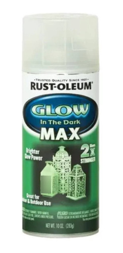 Pintura Fosforescente Aerosol Glow Max X 426g Carga Con Luz