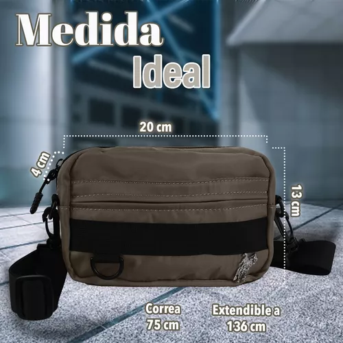 Mariconera Bolso Bandolera Para Caballero Hombre Polo Club