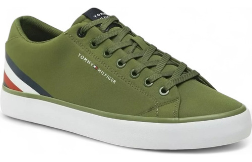 Tenis Harlem Tommy Hilfiger Para Hombre Mentor Green