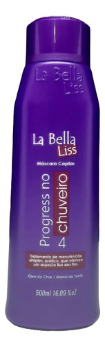 Máscara Capilar Progressiva 4 Chuveiro La Bella Liss 500ml