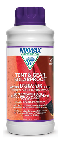 Nikwax Tienda Y Equipo, Tienda De Campaña Y Equi 1000ml Tdac