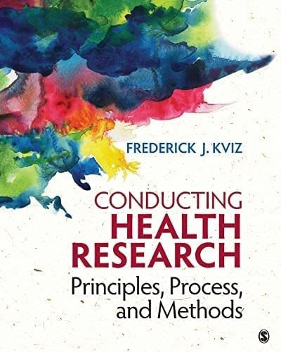 Libro: Conducting Health Research: Principles, Process, And
