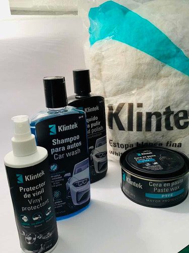 Kit De Cuidado Y Limpieza Para El Automovil Champoo Polish