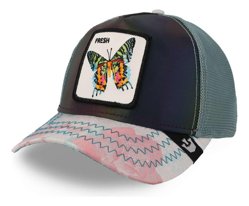 Gorra Goorin Bros 101-0864 Phresh With An F Tricolor Negro U