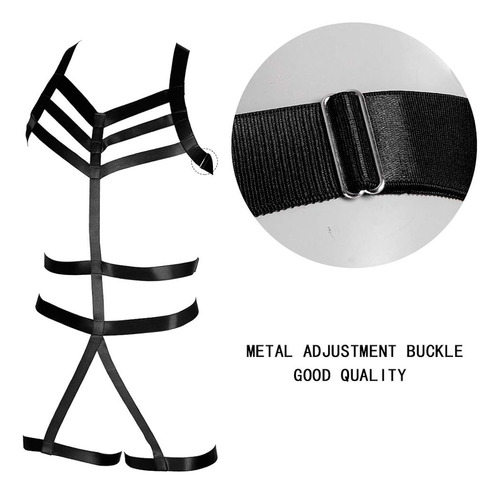 Banssgoth Cinturón De Arnés De Cuerpo Entero Para Hombre ...