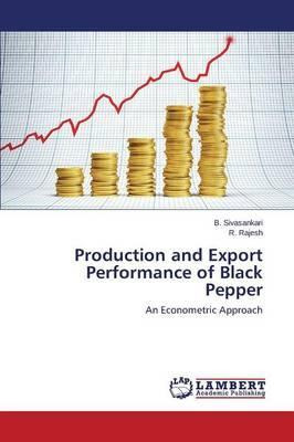 Libro Production And Export Performance Of Black Pepper -...