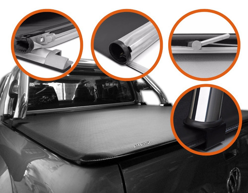 Lona Flash Cover S10 2012 En Adelante C/simple Linea Roller