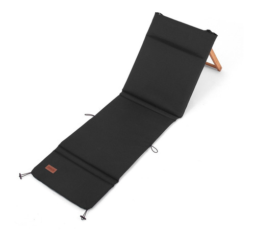 Reposera Plegable Diseño Negra Chilly