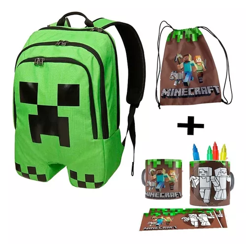 Maleta para Colorir Minecraft