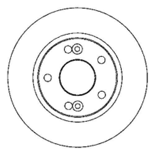 Disco Freno Del (280mm) Renault Laguna 95-98