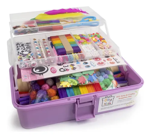 comprar Juego De Suministros Para Manualidades Olly Kids, Más De 100