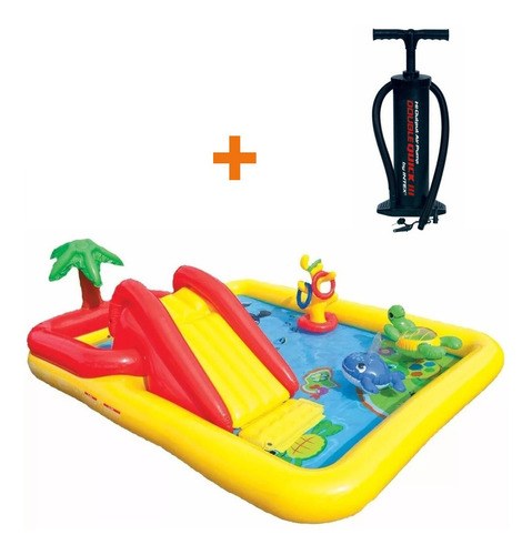 Piscina Intex Inflable Juegos Océano Copacabana