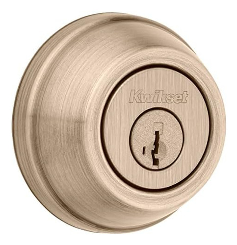 Kwikset 599 5 Smt Pestillo De Puerta De Doble Cilindro Cerro