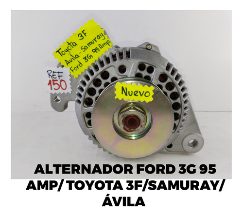 Alternador Toyota Samurái 3f 