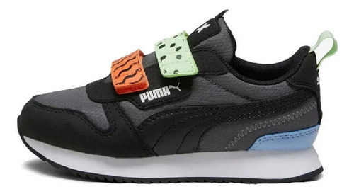 Zapatilla Puma R78 Mix 392565-02 Para Niños