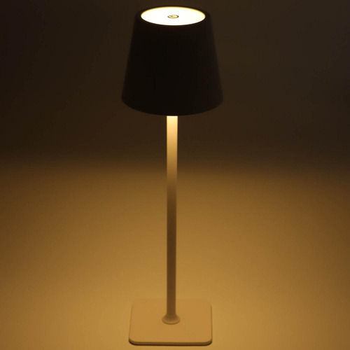 Luminária De Mesa Led Usb Lyor Elegance 9,5cm X 38cm Branca