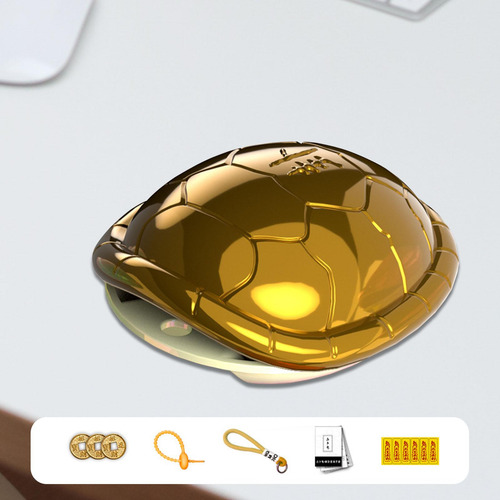 5 Tartaruga Boa Sorte Truques Adereços Criativo Único Ouro