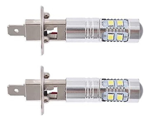 2 Bombillas Led H1 6000 K 100 W Para Faros Antiniebla