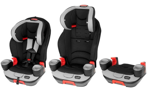 Butaca Booster Silla Auto Bebe Evenflo Evolve 10-54kg Promo!