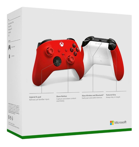 Control Xbox Series X/s Wireless Pulse Red