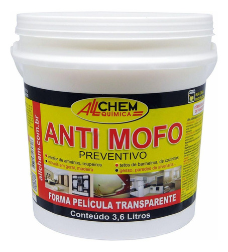 Kit Anti Mofo Allchem - 2 Unidades | Proteção Mofo/fungos