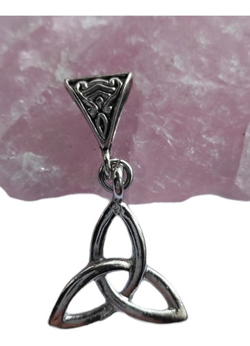 Colgante Triqueta Plata Tibetana Talisman Celta
