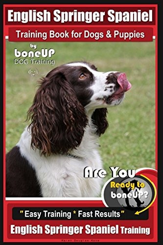 English Springer Spaniel Training Book For Dogs  Y  Puppies 