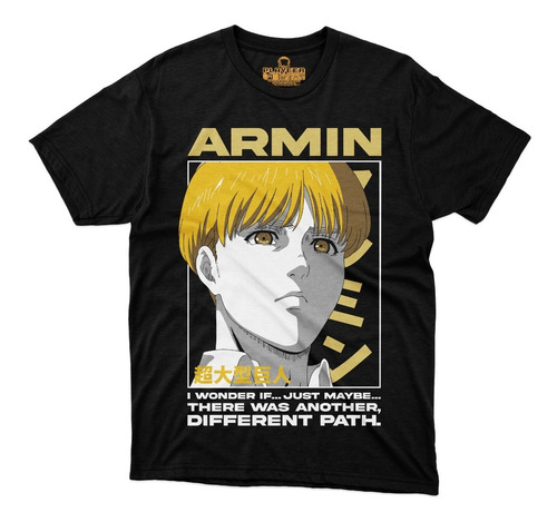 Playera Attack On Titan Armin Inteligencia Shingeki Kyojin