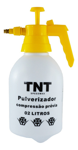 Pulverizador Manual 2 Litros De Compressão Borrifador