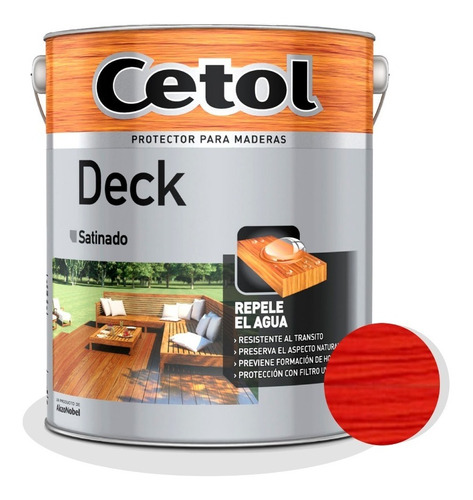 Cetol Deck Protector Exterior Impregnante 4lts Akzo - Iacono