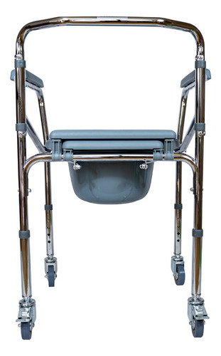 Silla Cómodo 3 En 1 Plegable Para Baño Aumento Wc Y Regadera