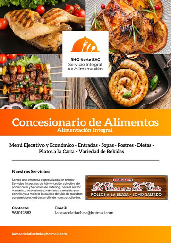 Concesionario De Alimentos 