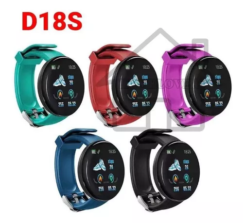 Reloj inteligente Redondo Ronda Montre Inteligente Plus D18 D18s Pro Plus  Relogio Reloj Pulsera Smartwatch D18 - China Reloj inteligente y ver precio