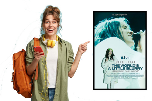 Billie Eilish Poster: The World's A Little Blurry 2