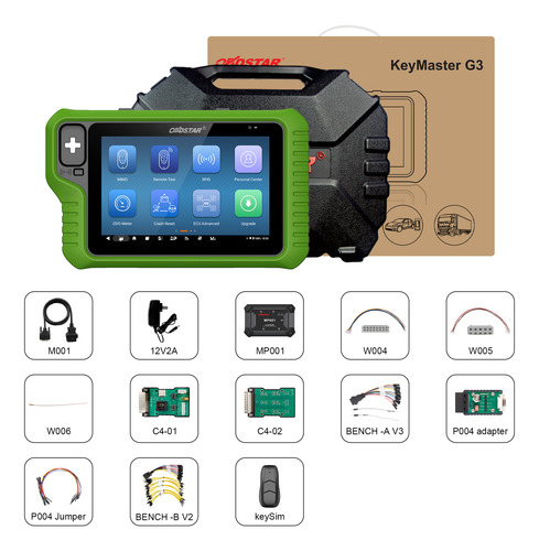 Programador Llaves + Clonador Ecu + Odo Obdstar G3 Abc