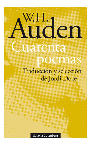 Cuarenta Poemas - Auden, W.h.