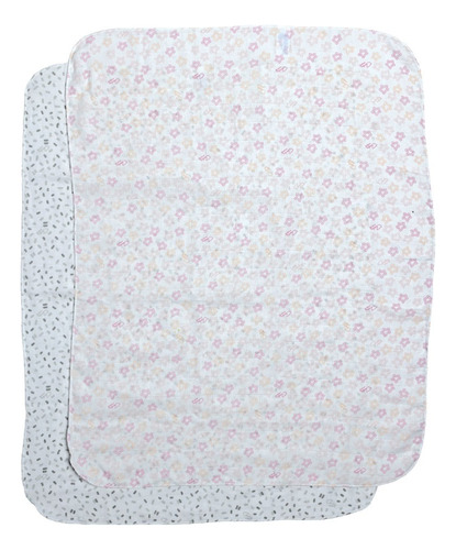 Set 2 Sábanas Para Bebé De Muselina Baby Mink Suavidad
