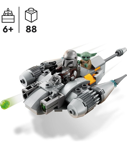 Micropelea Lego Star Wars Los Mandalorianos N-1 Starfighter