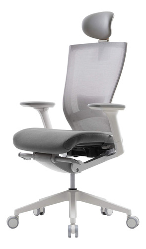 Sidiz Tn50 Serie De Sillas, Asiento Gris+apoyo Lumbar+reposa