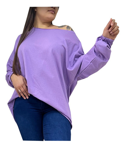 Camisola Blusa Musculosa Mujer Remeron Vestido Remera Amplio