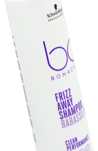 Schwarzkopf Bc Bonacure Frizz Away Shampoo Rulos X 250ml