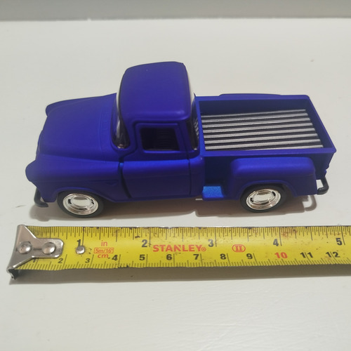 Miniatura Chevrolet 3100 Pick Up Marta Rocha Antiga 13 Cm Roxo Fosco
