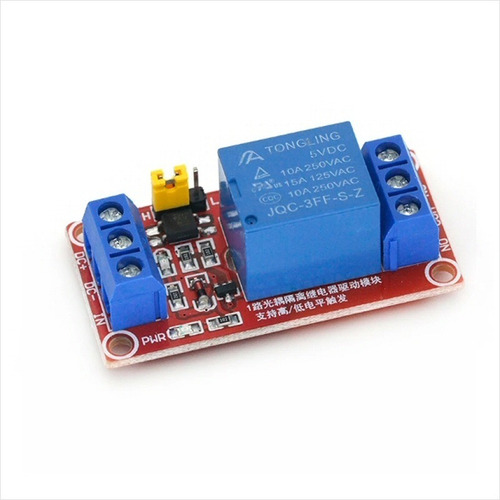 Modulo Relay 5v, 1 Canal, Trigger Alto Y Bajo, Arduino, Pic,