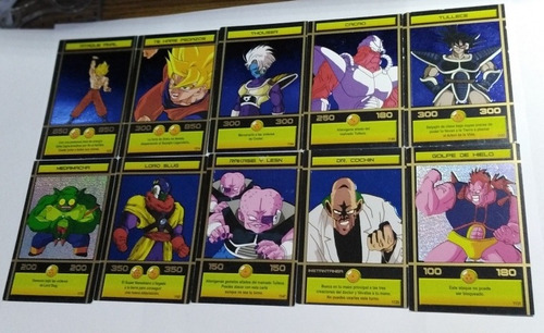 Dragon Ball Z  Guerreros Legendarios 1 X 100 Cartas