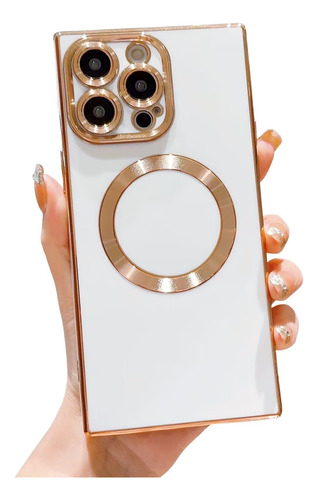 Tzomsze Funda Magnética Cuadrada Para  Phone 14 Pro Con Pro