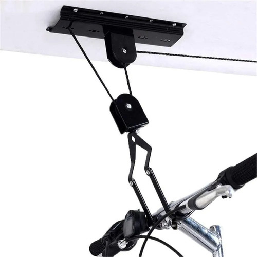 Rack De Techo Para Bicicleta Con Cuerda De Nailon De 46 Pies