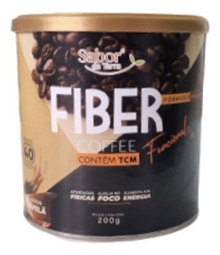 Fiber Coffee Sabor Da Terra 200g